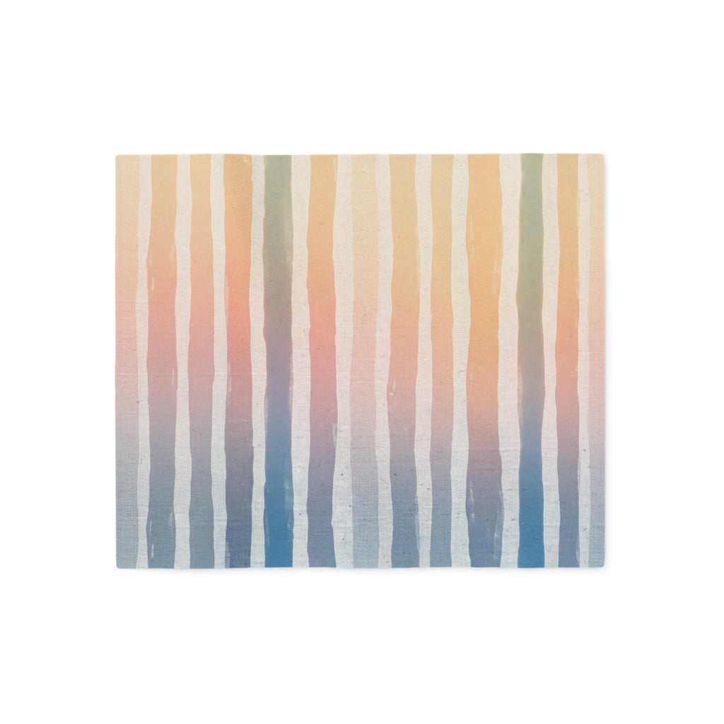 Sunrise Stripes Sweatshirt Blanket