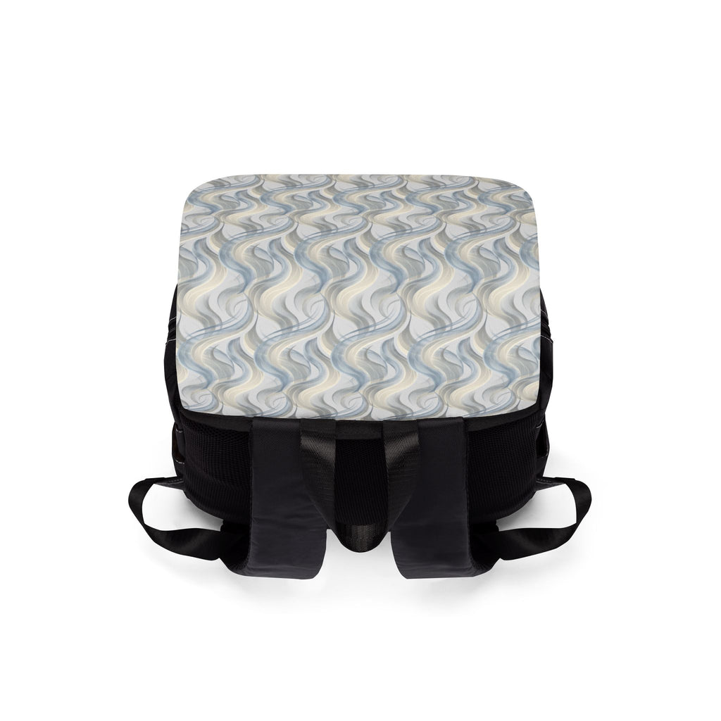 Backpack | Wavy Marble Pattern Casual Shoulder Pack