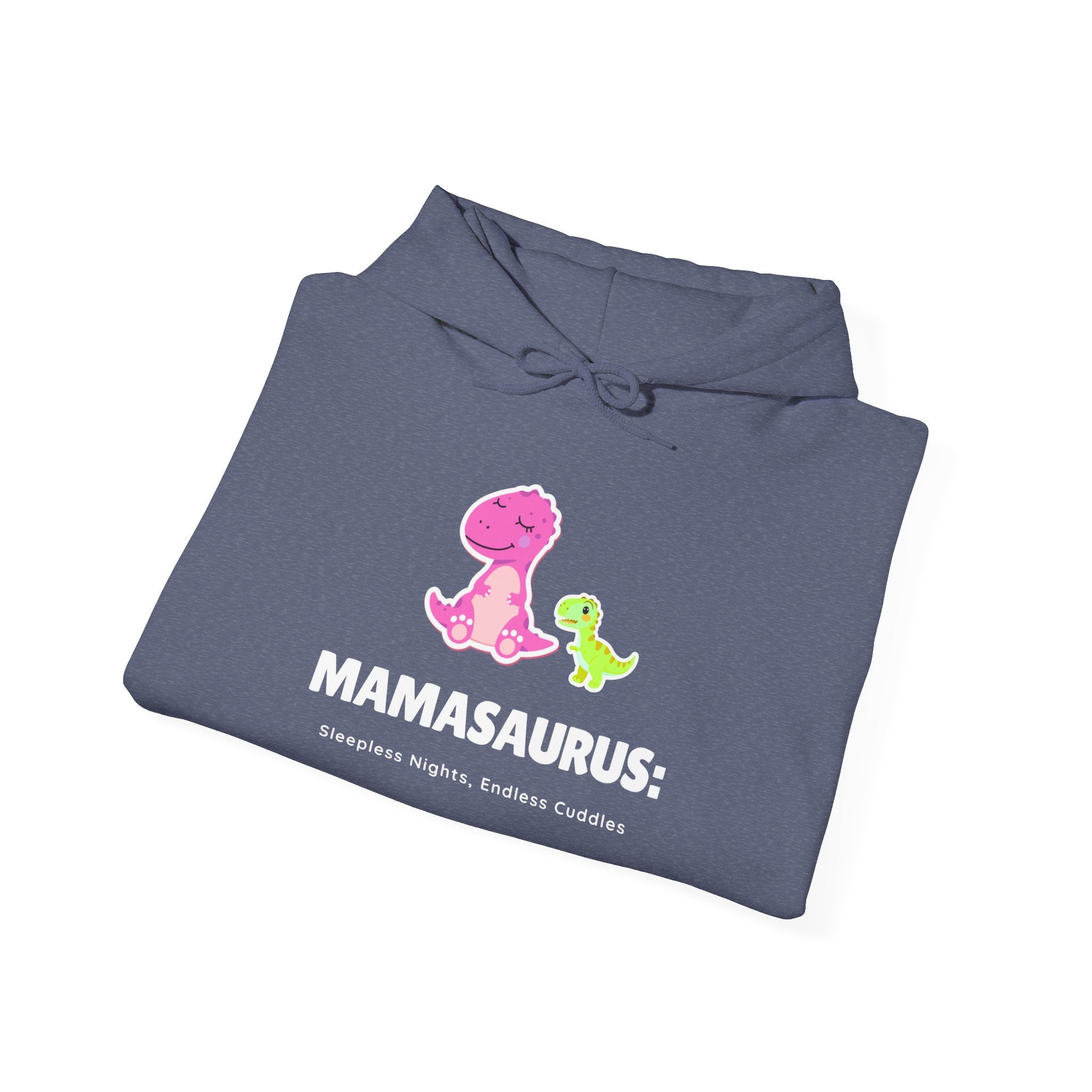 Hoodie | 'Mamasaurus' Pink Mama Dino with Baby Sweater
