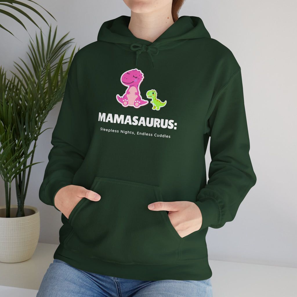 Hoodie | 'Mamasaurus' Pink Mama Dino with Baby Sweater