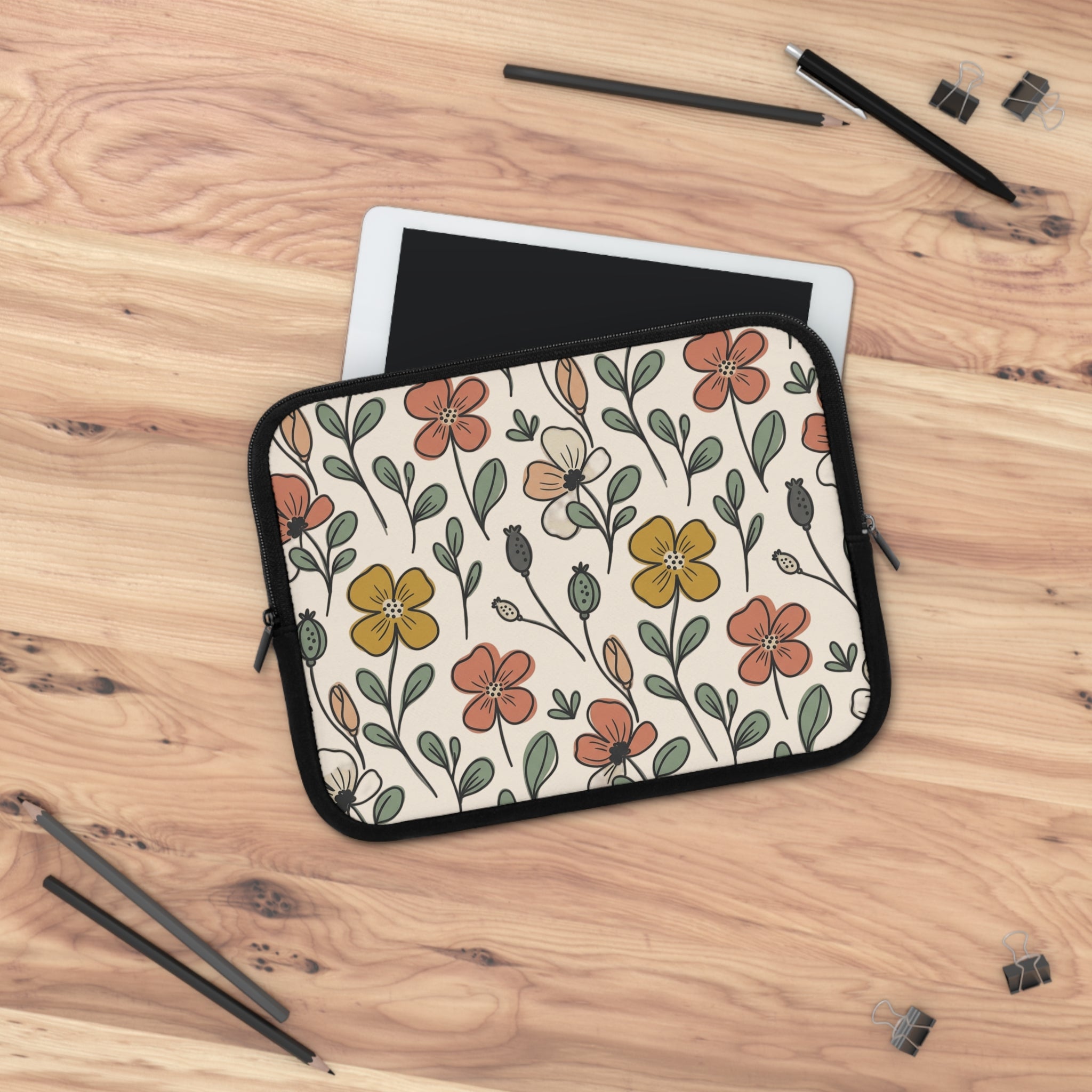 Laptop Sleeve | Vintage Wildflower Protective Case