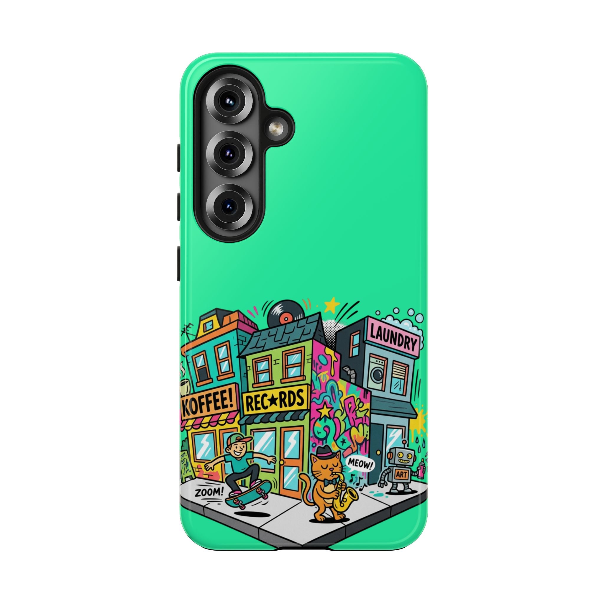 Phone Case | Tough Protective Cover with Colorful Street Art