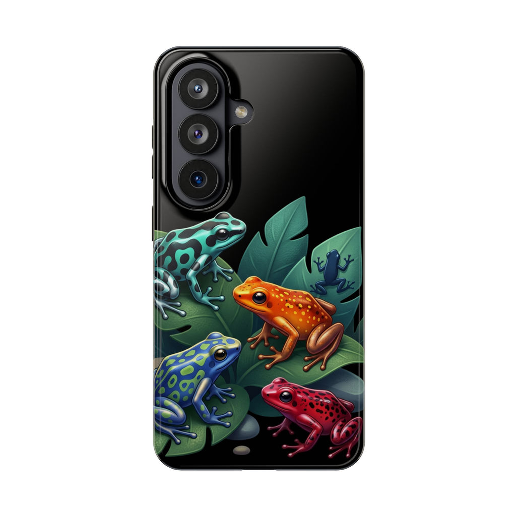 Phone Case | Colorful Dart Frog Design Tough Protective Case