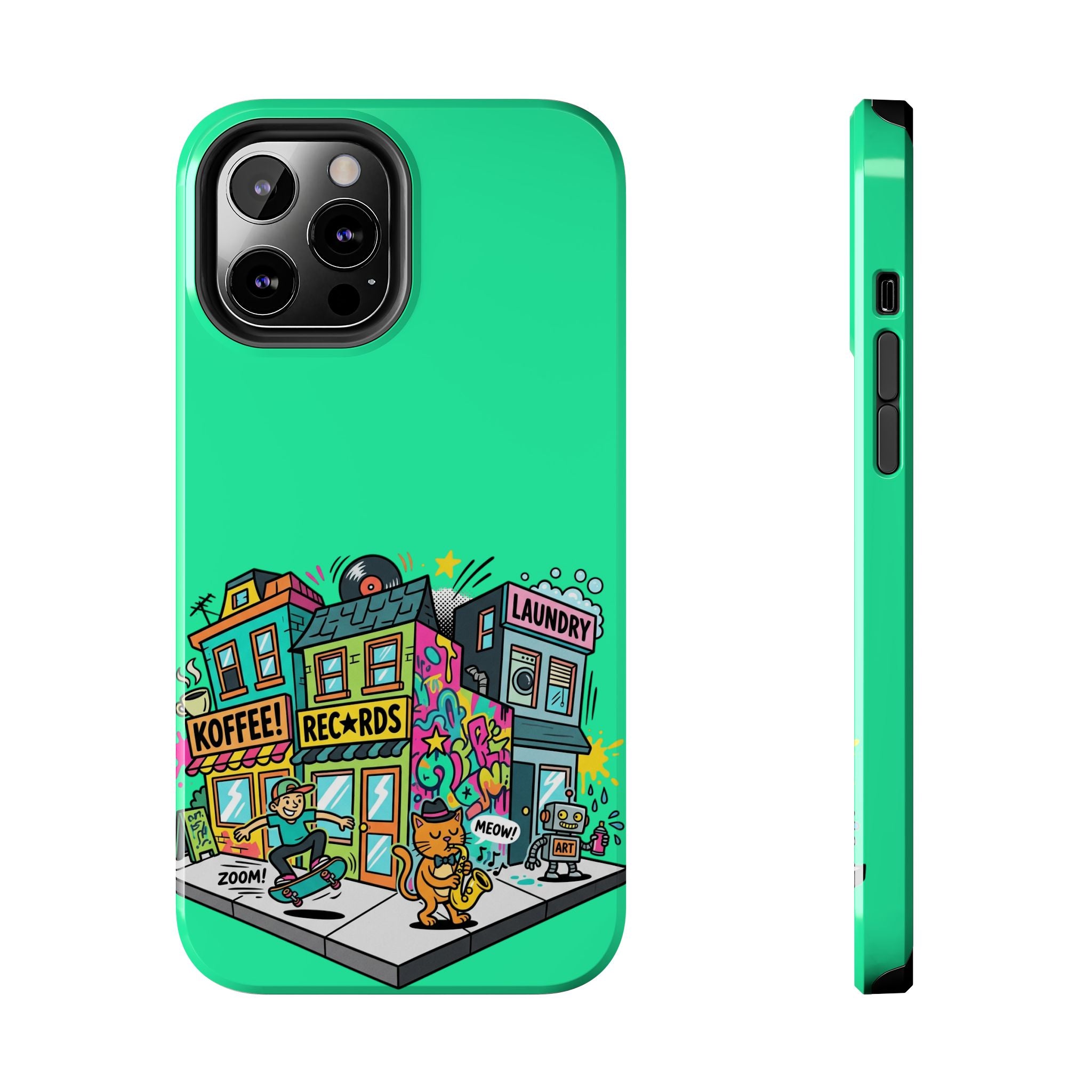 Phone Case | Tough Protective Cover with Colorful Street Art