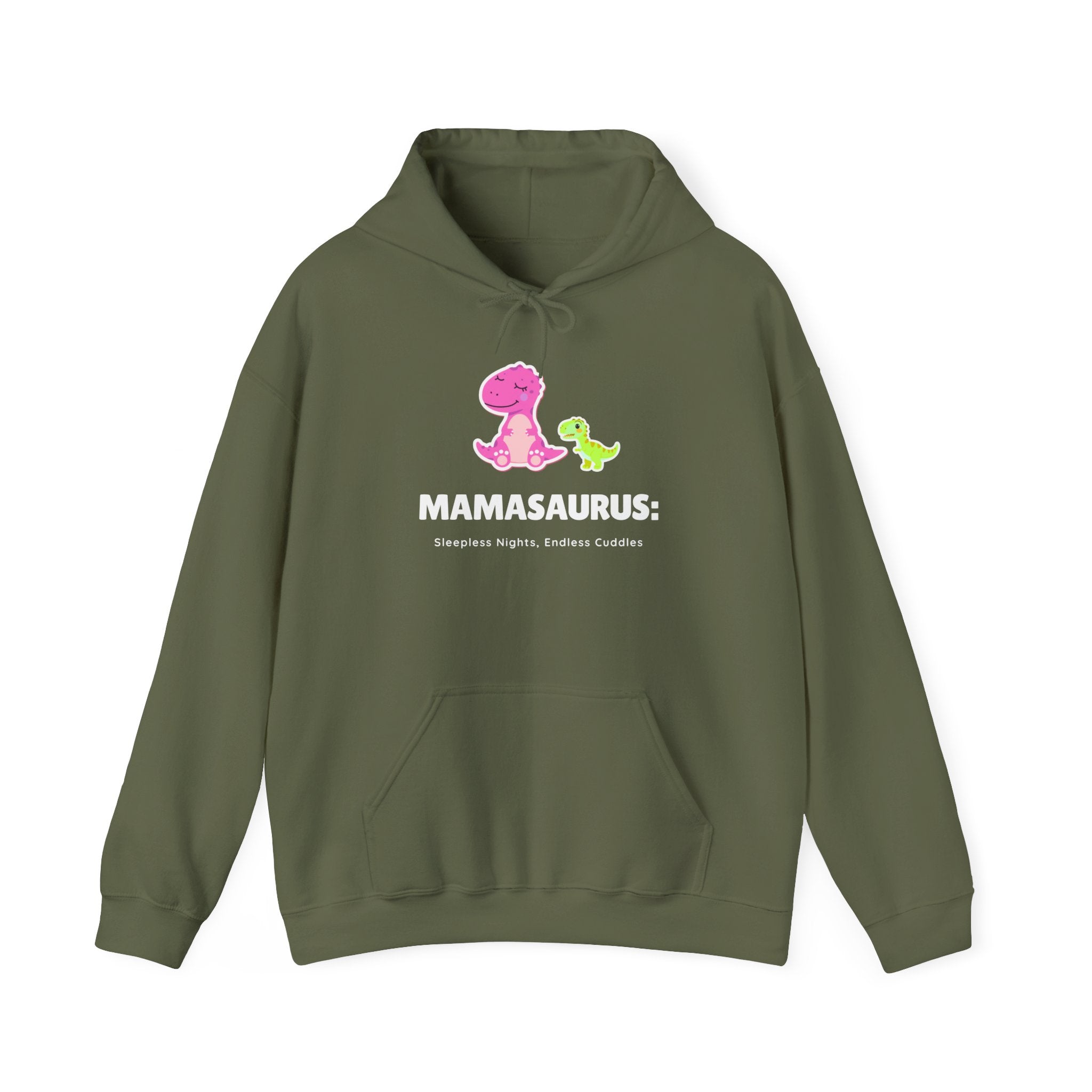 Hoodie | 'Mamasaurus' Pink Mama Dino with Baby Sweater