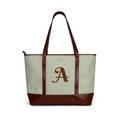 Handbag | Personalizable Monogram Leather-Trim Shoulder Bag