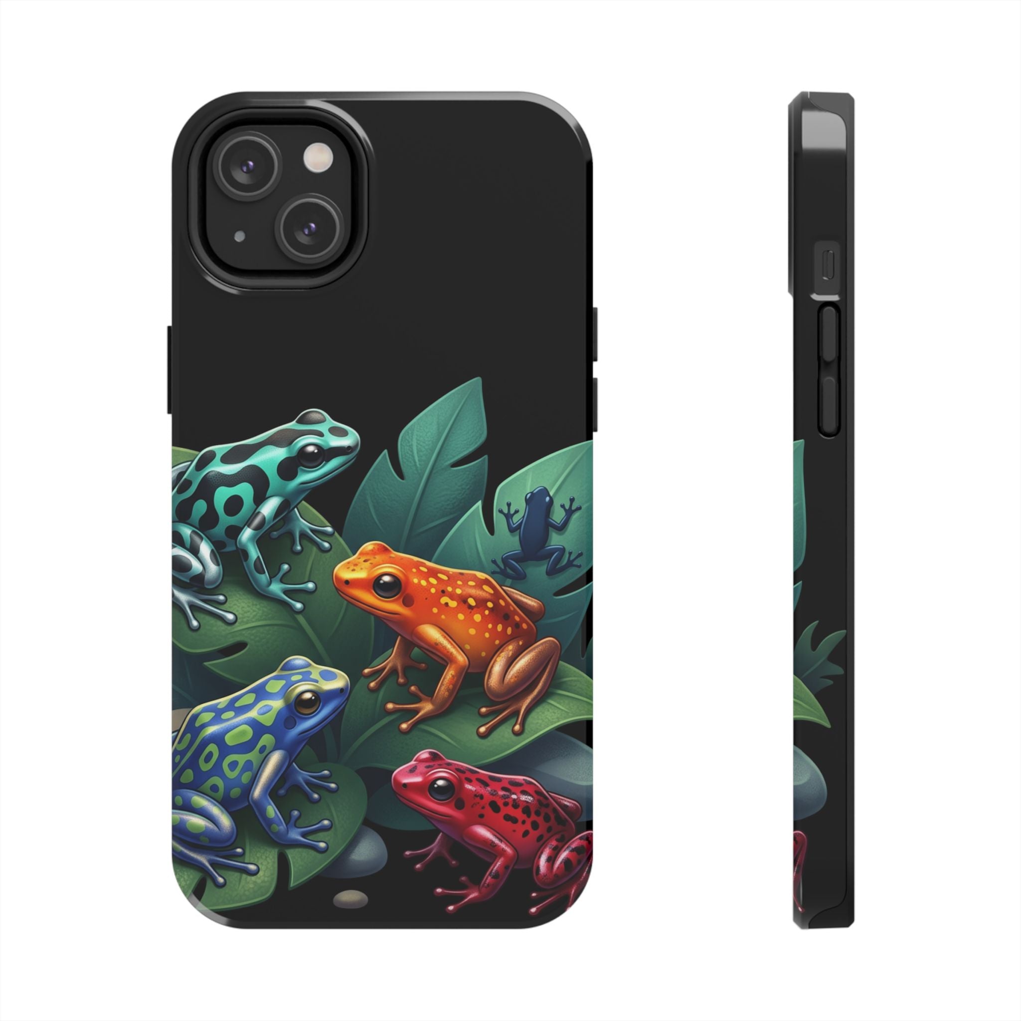 Phone Case | Colorful Dart Frog Design Tough Protective Case