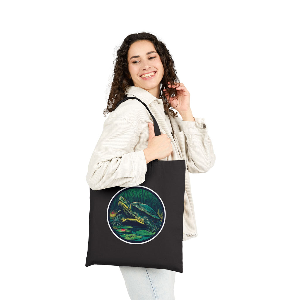 Tote Bag | Vintage Turtle Illustration