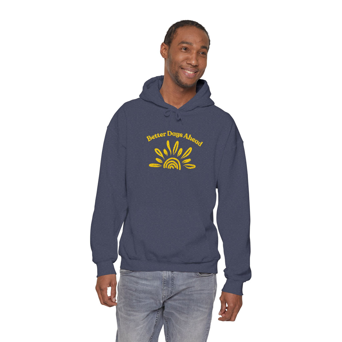 ‘Better Days Ahead’ Embroidered Hoodie