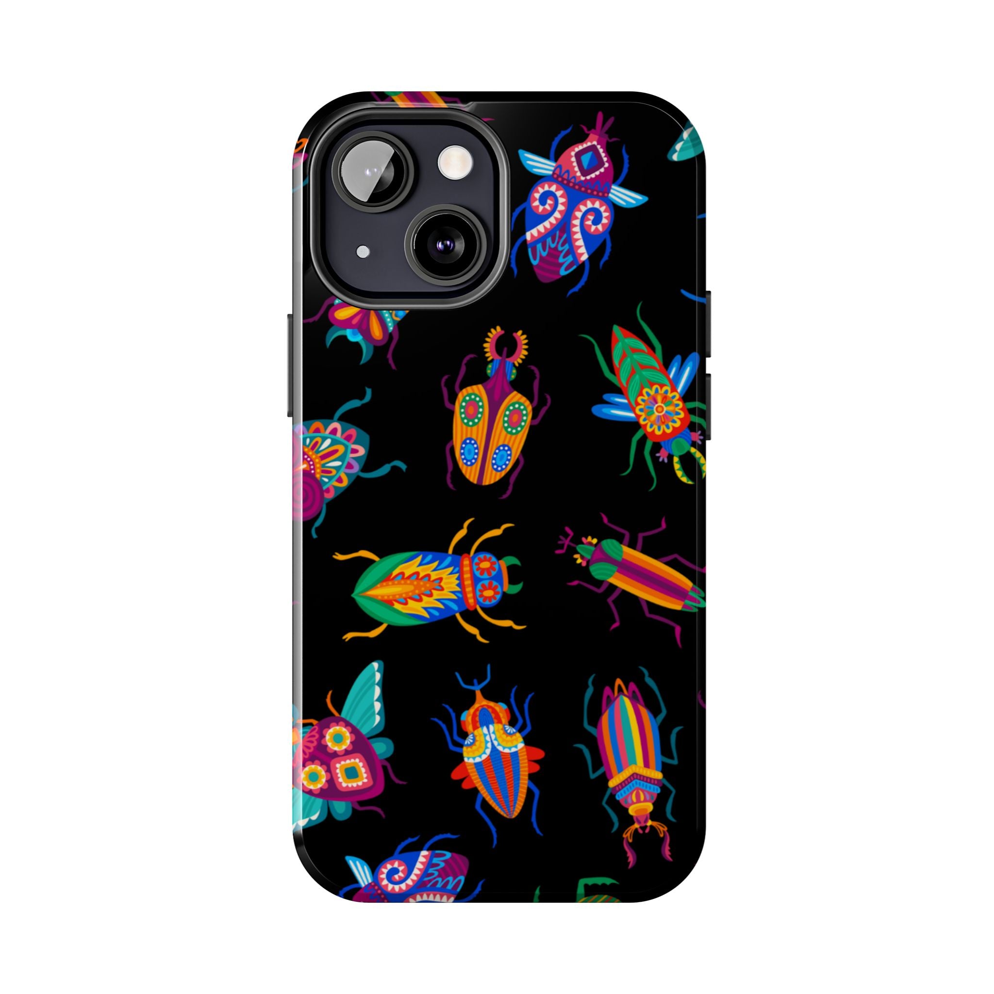 Phone Case | Neon Beetle Pattern Tough Protective Cover
