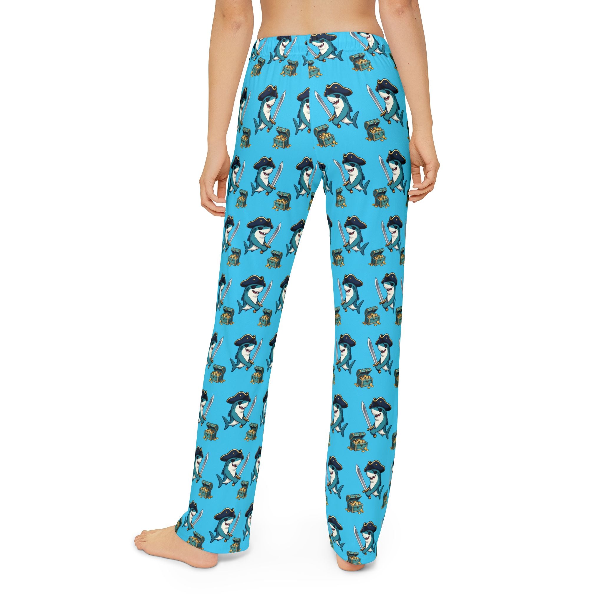 Pajama Pants | Shark Pirate Lounge Pants for Youth & Children