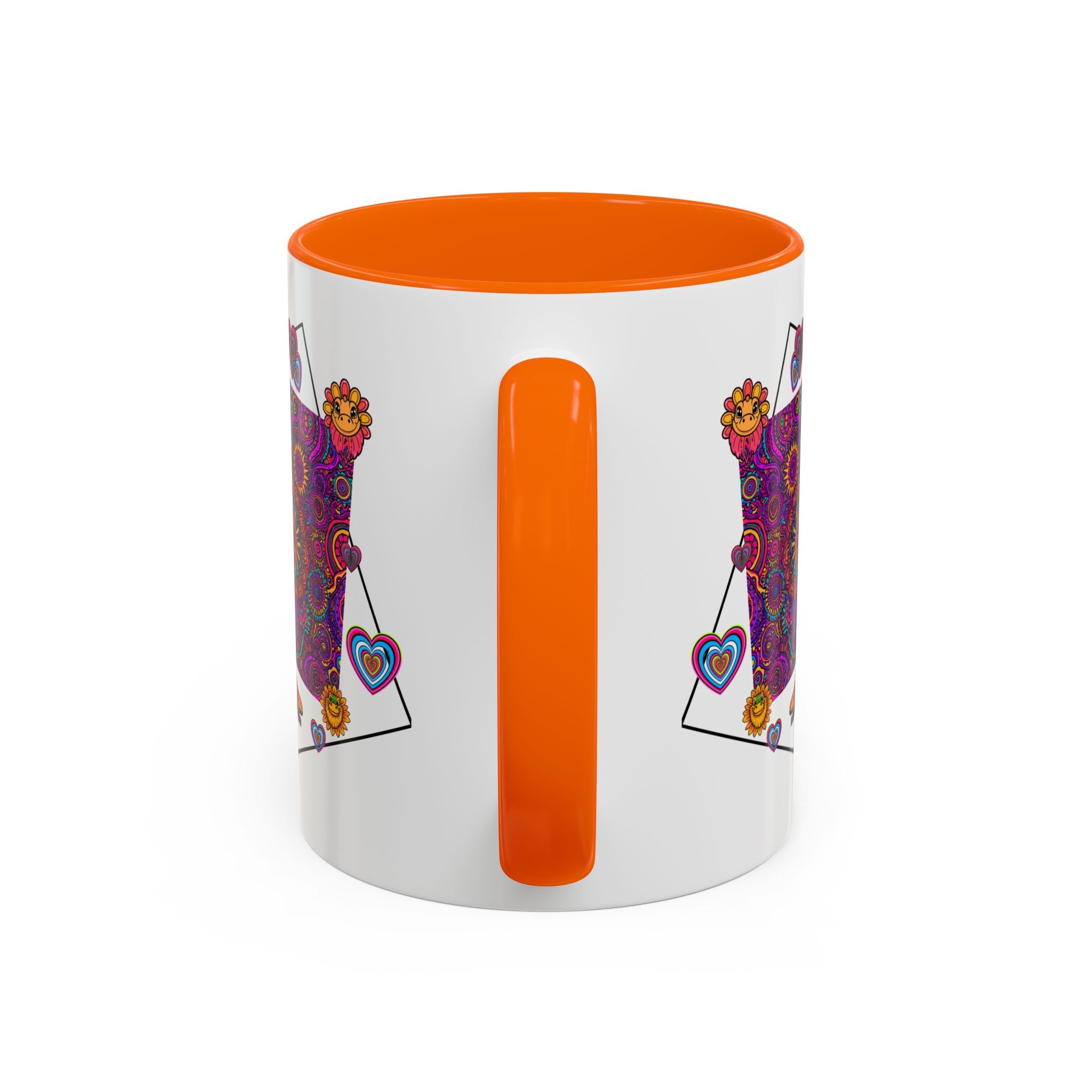Coffee Mug | Psychedelic Lizards Accent Ceramic Mug
