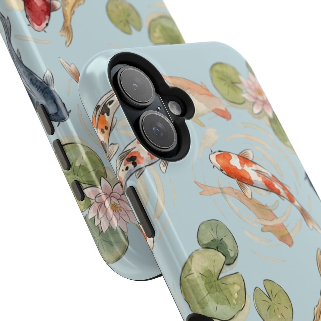 Phone Case | Koi Pond Magnetic Impact-Resistant Phone Cover