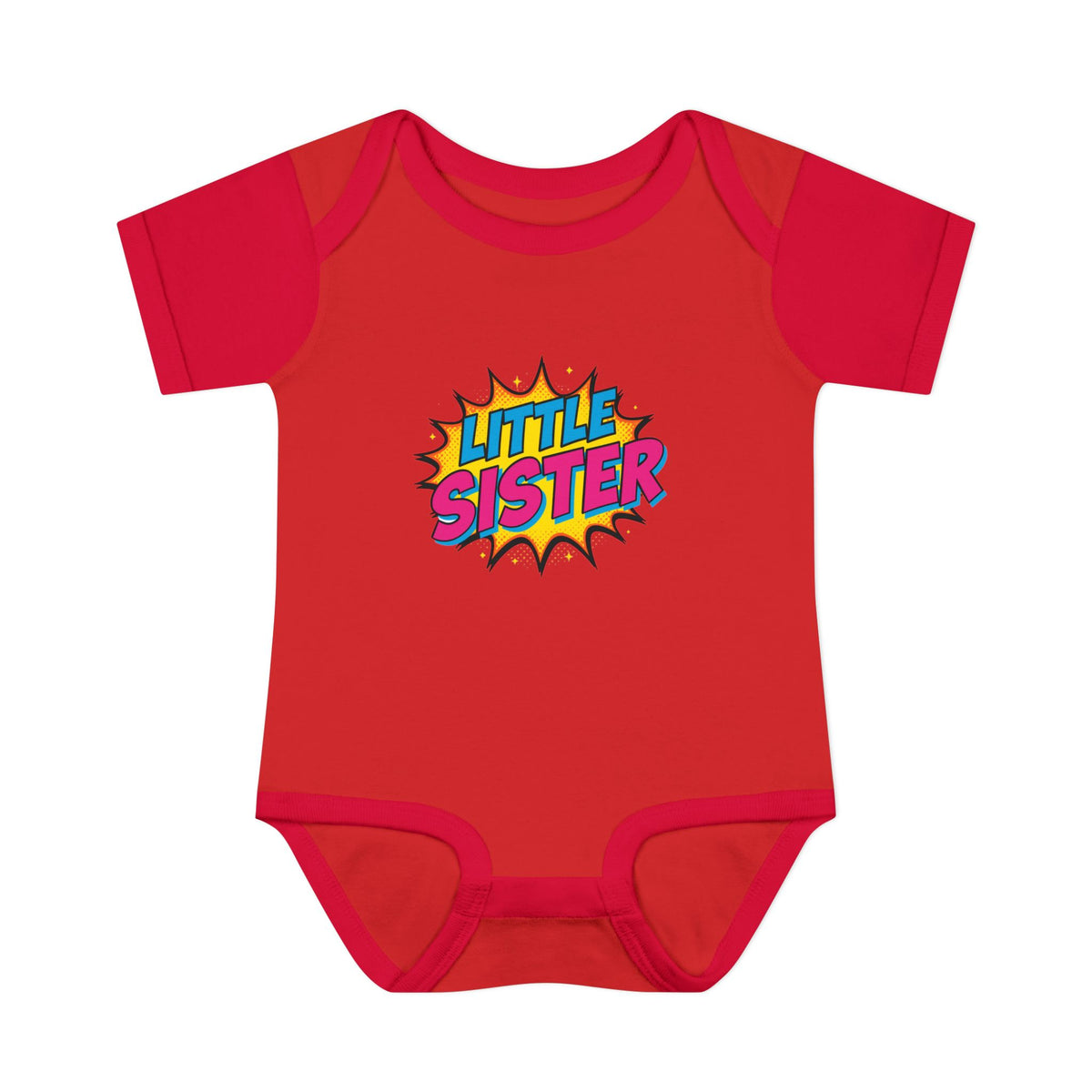 Little Sister Pop Art Onesie