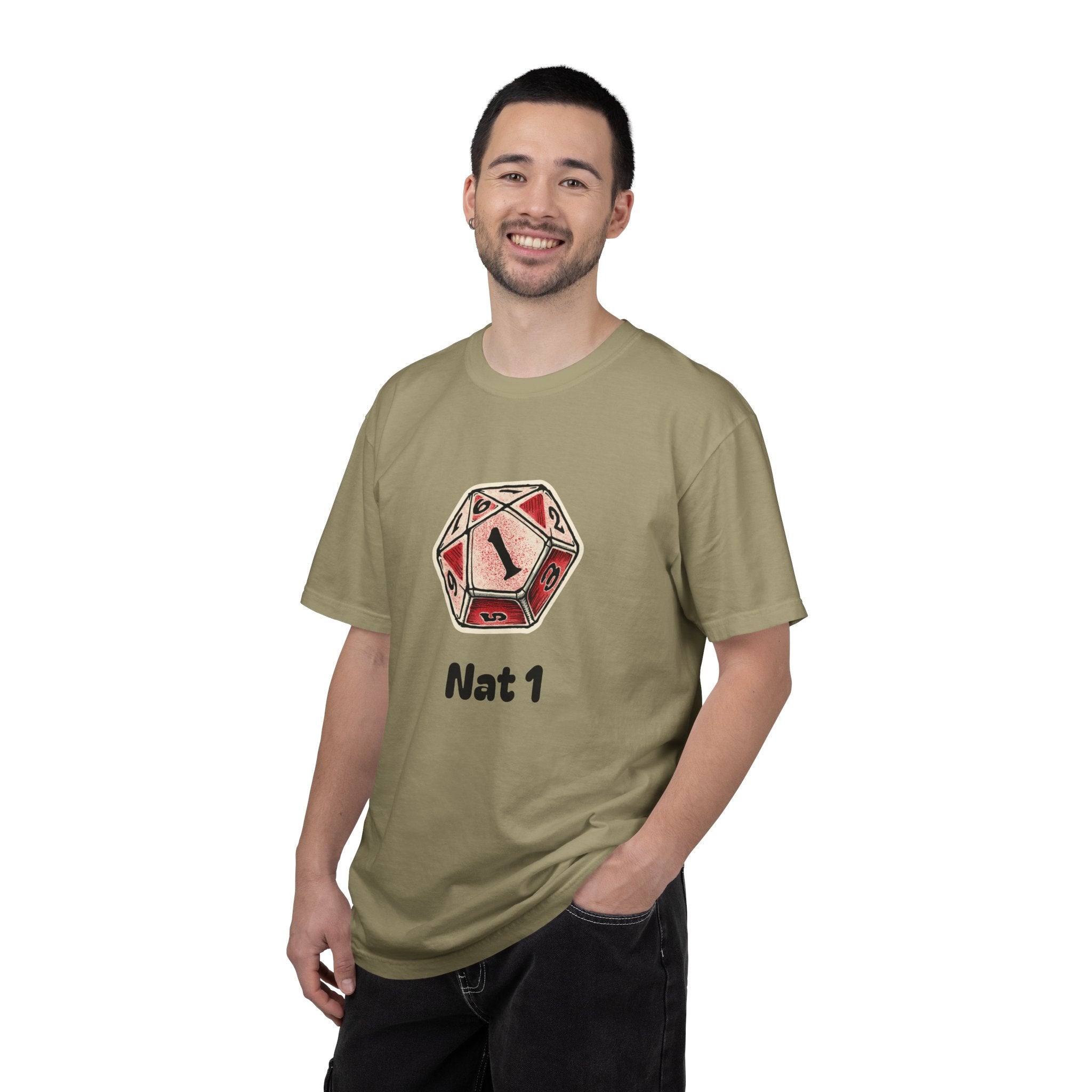T-Shirt | Roleplaying RPG 'Nat 1' & 'Striving to Be the Whole Problem' Tee