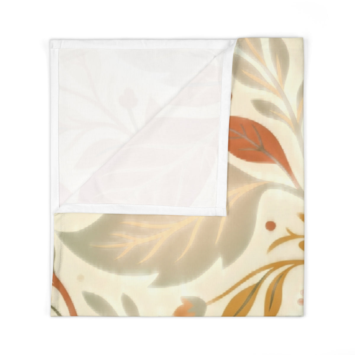 Baby Swaddle Blanket | Soft Autumn Leaves Swaddle