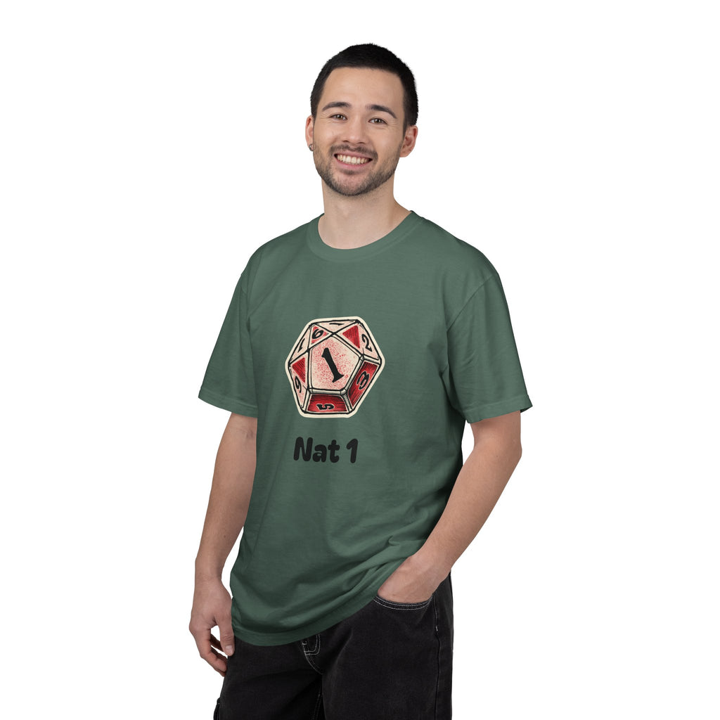 T-Shirt | Roleplaying RPG 'Nat 1' & 'Striving to Be the Whole Problem' Tee