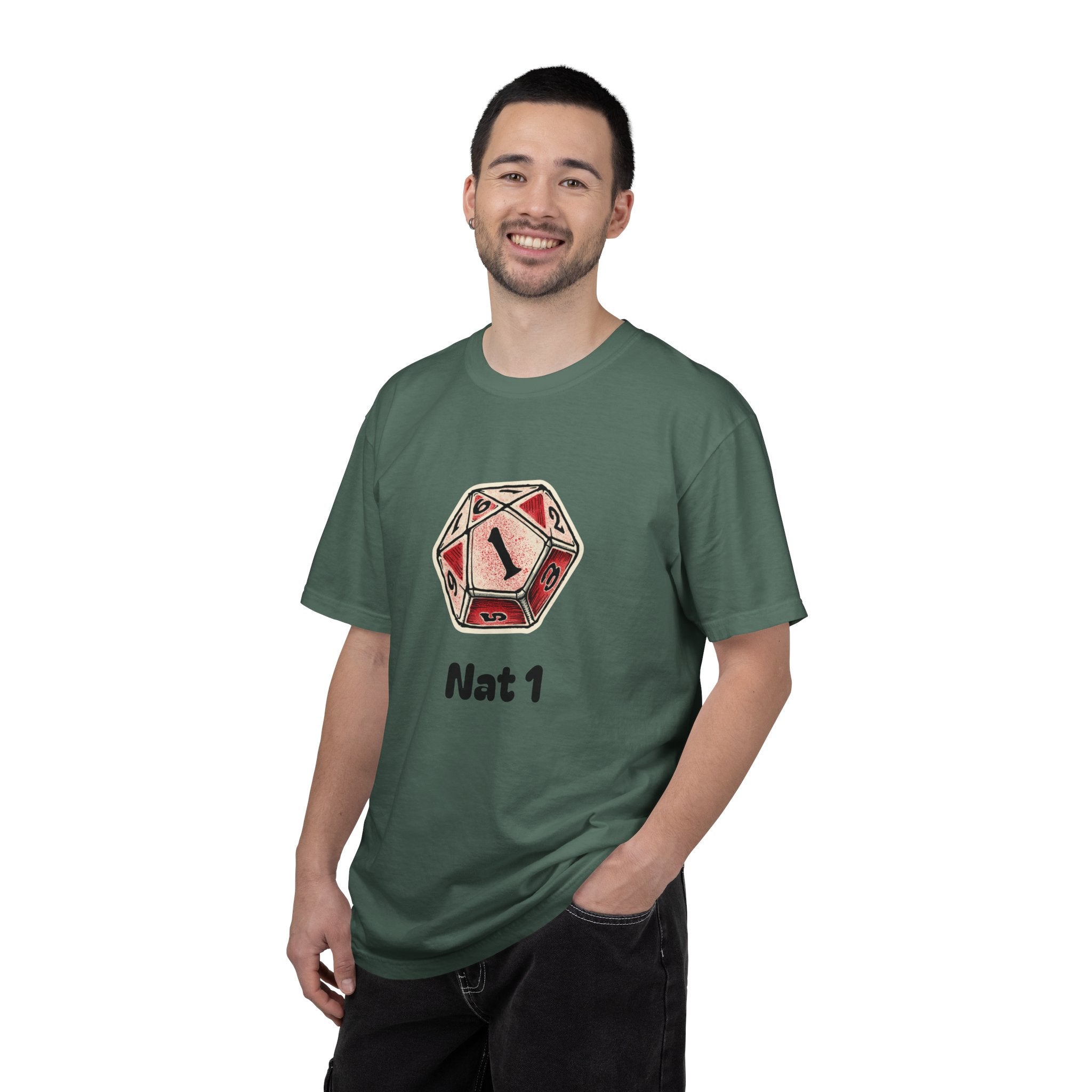 T-Shirt | Roleplaying RPG 'Nat 1' & 'Striving to Be the Whole Problem' Tee