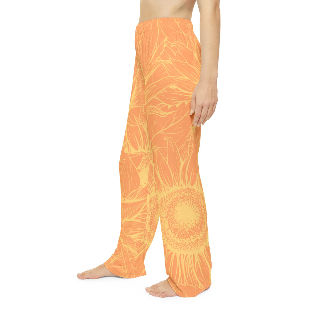 Pajama Pants | Cozy Sunflower Print Loungewear for Women