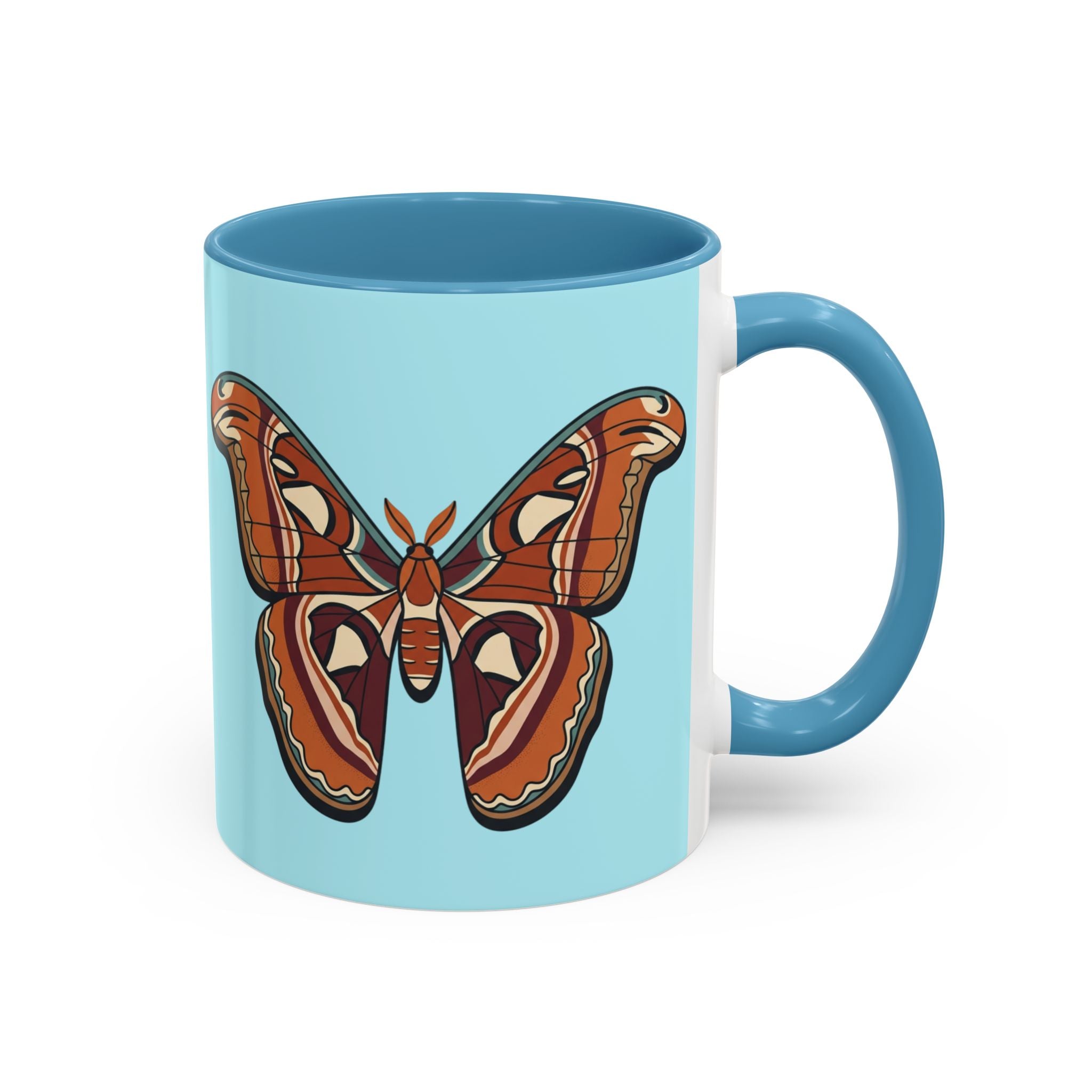 Coffee Mug | Rustic Atlas Moth Mug Accent Mug