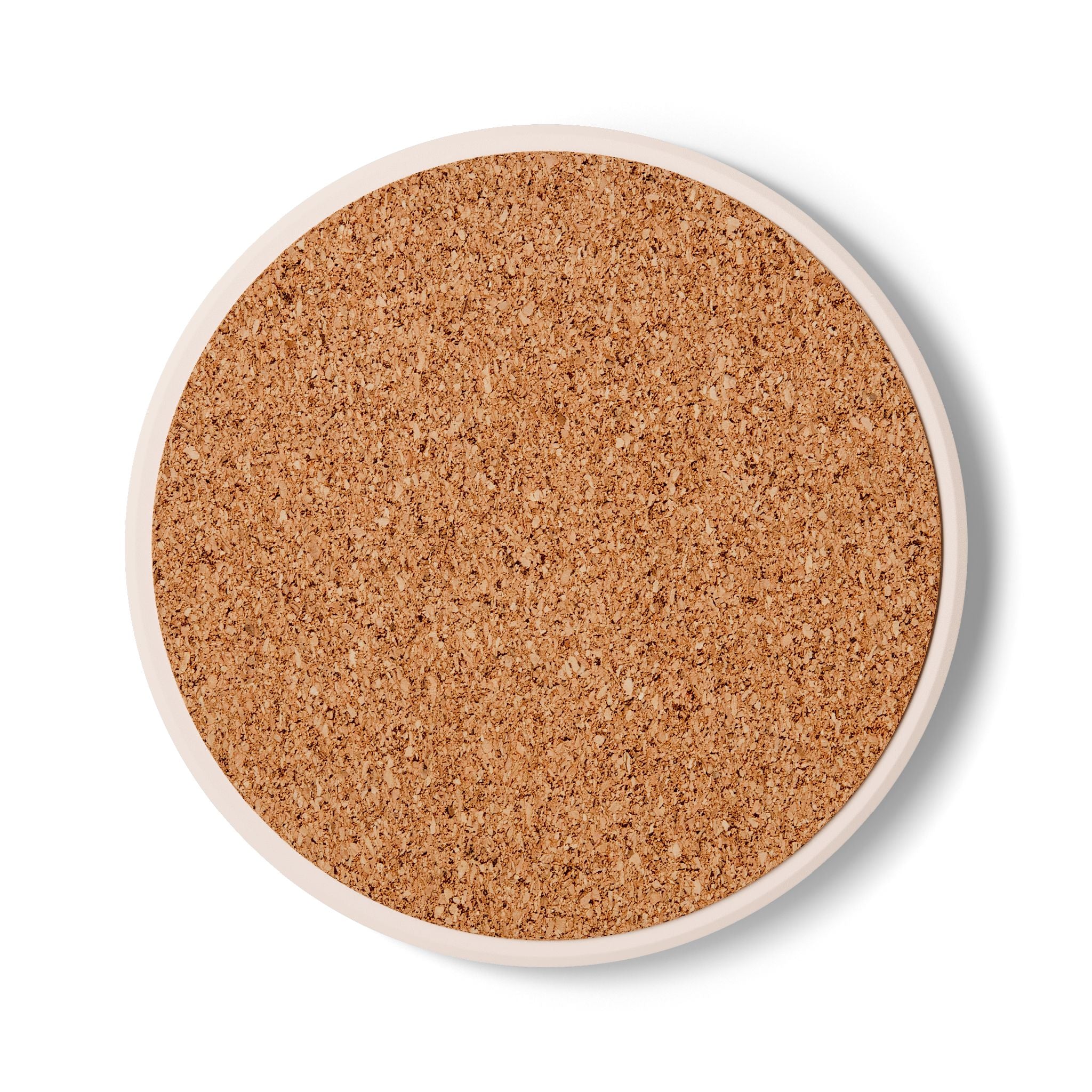 Ceramic Coasters | Agate Slice Stone Art Pattern Cork-Back Drink Coaster