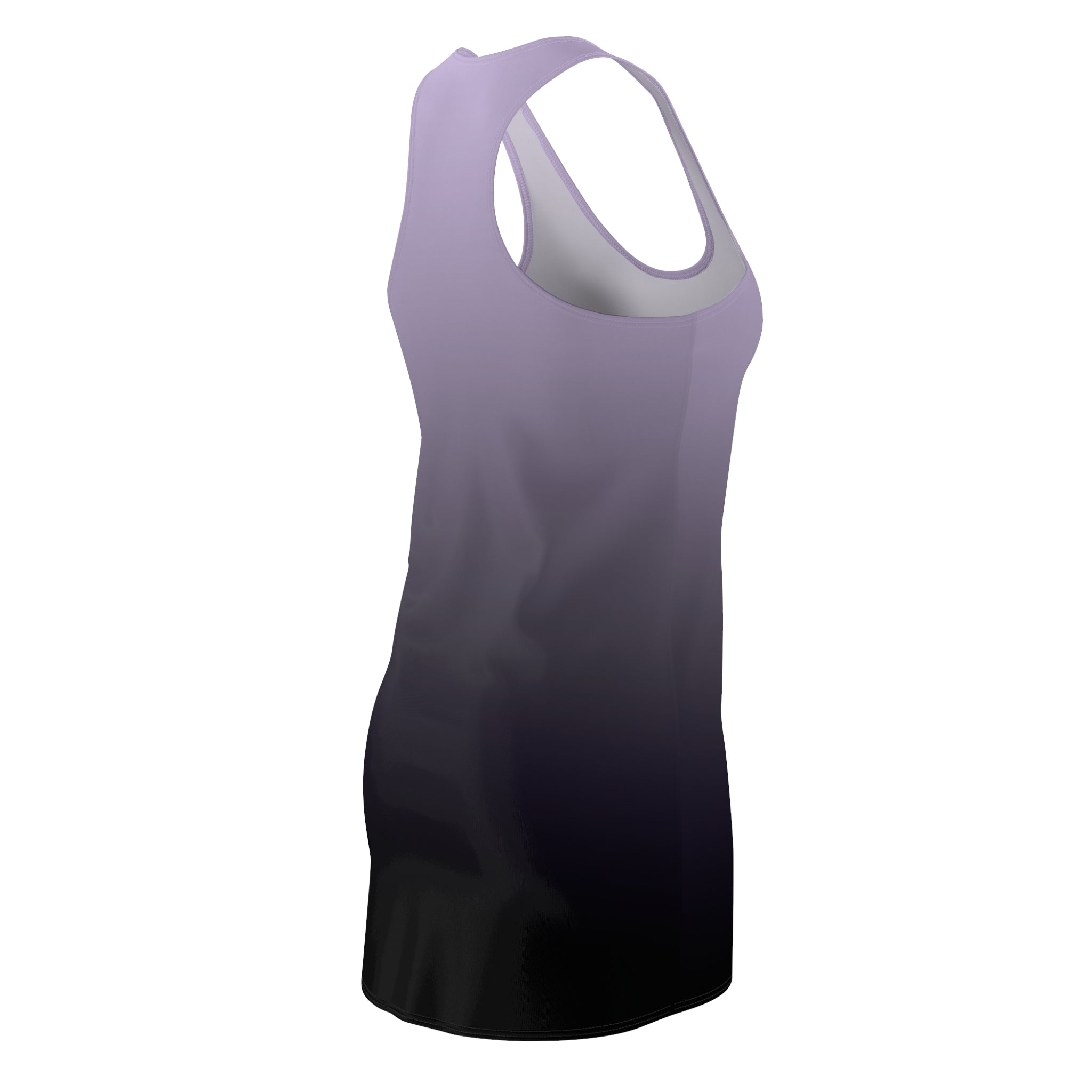 Women's Racerback Dress | Lavender to Black Women's Tank Dress