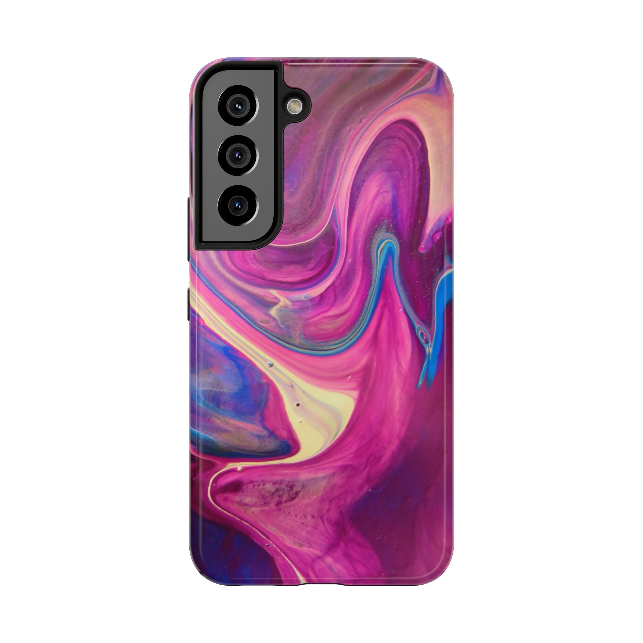 Phone Case | Protective Artistic Paint Pour Design