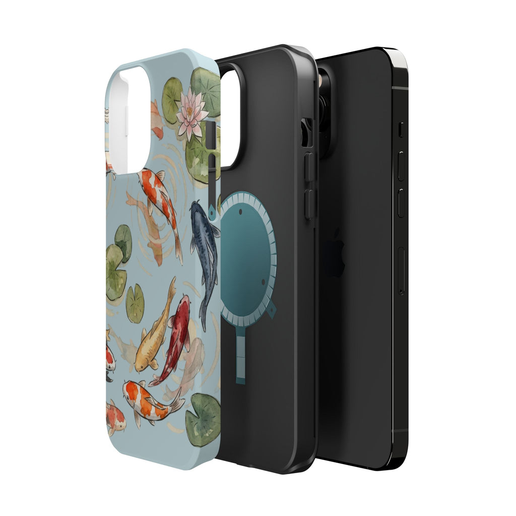 Phone Case | Koi Pond Magnetic Impact-Resistant Phone Cover