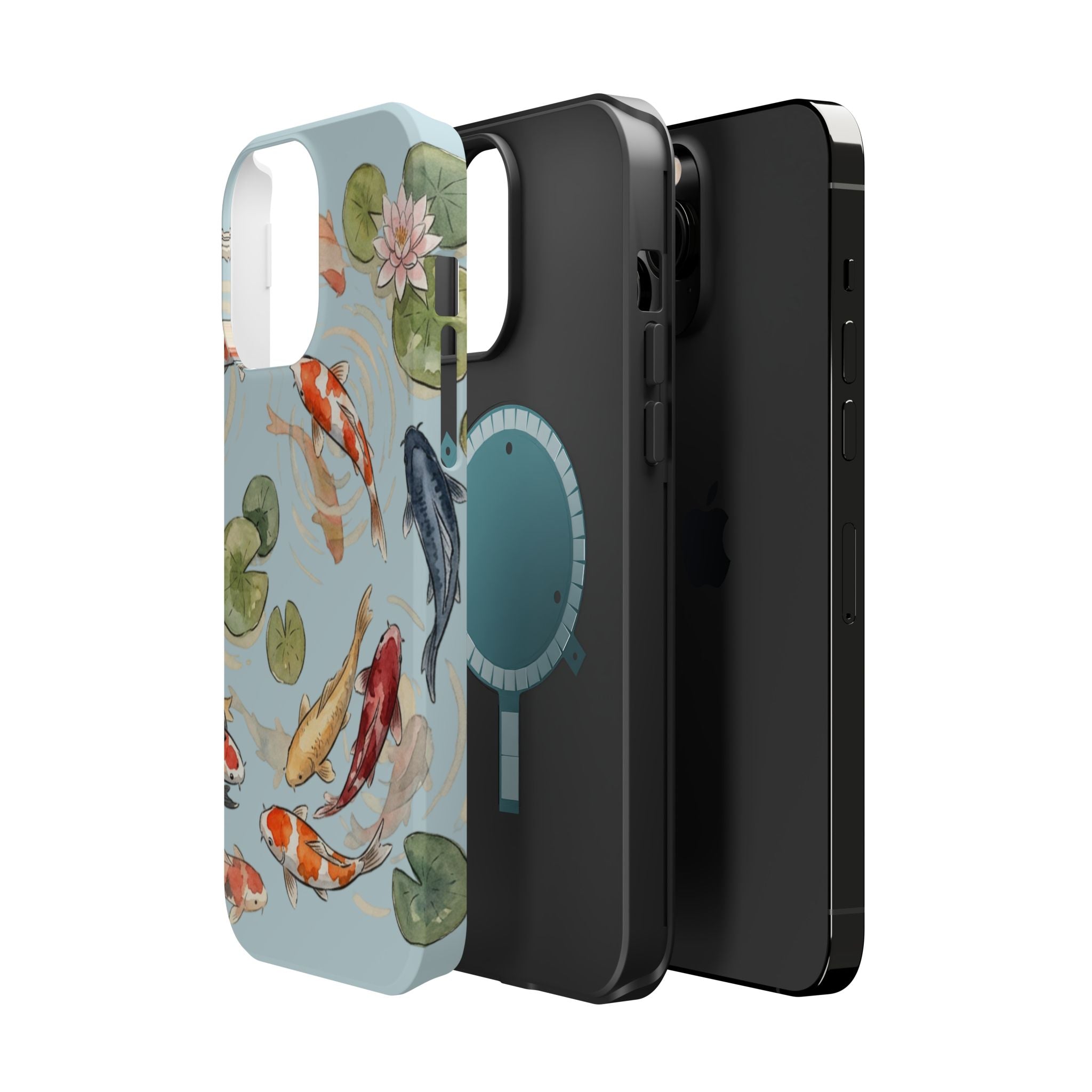 Phone Case | Koi Pond Magnetic Impact-Resistant Phone Cover