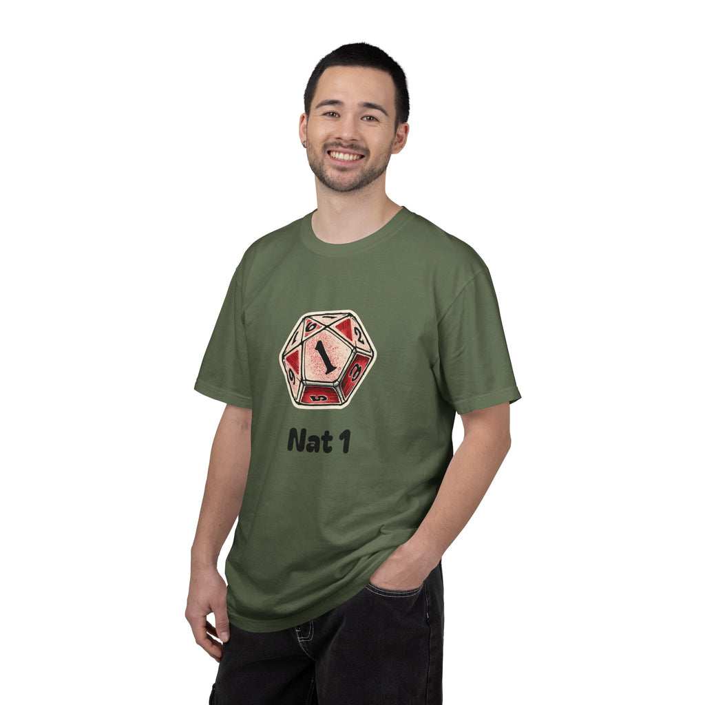 T-Shirt | Roleplaying RPG 'Nat 1' & 'Striving to Be the Whole Problem' Tee