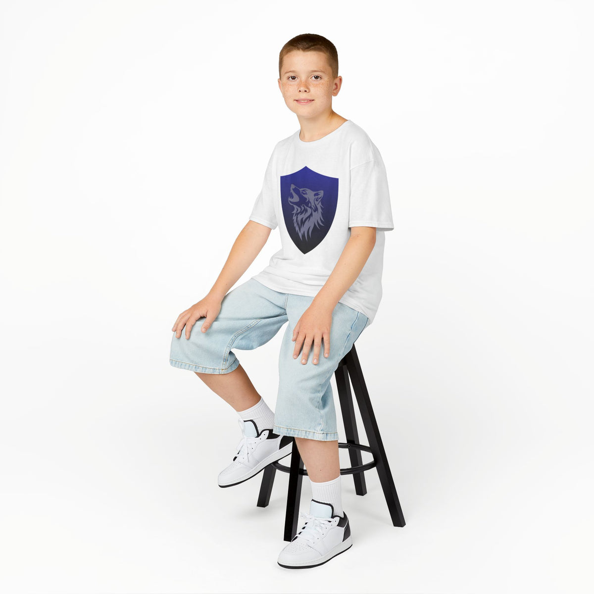 Wolf Shield Graphic T-Shirt