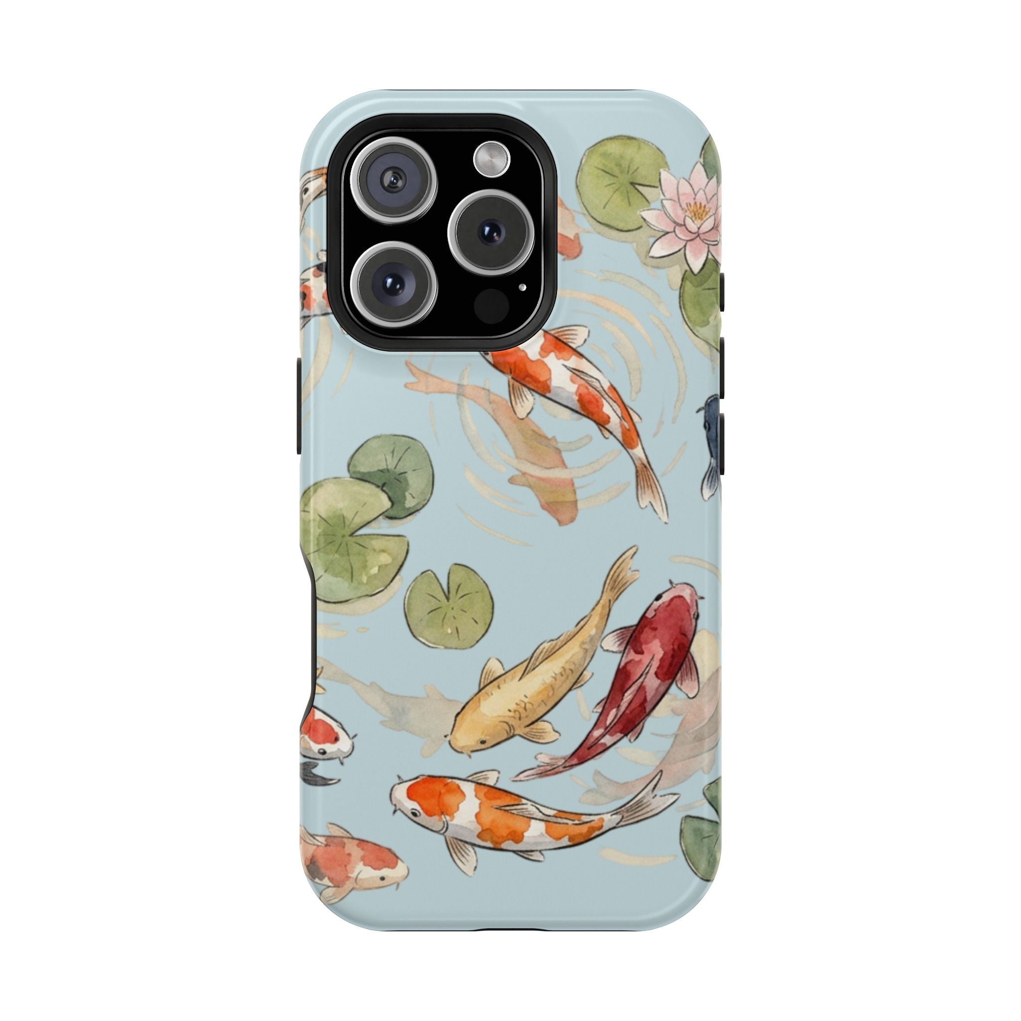 Phone Case | Koi Pond Magnetic Impact-Resistant Phone Cover