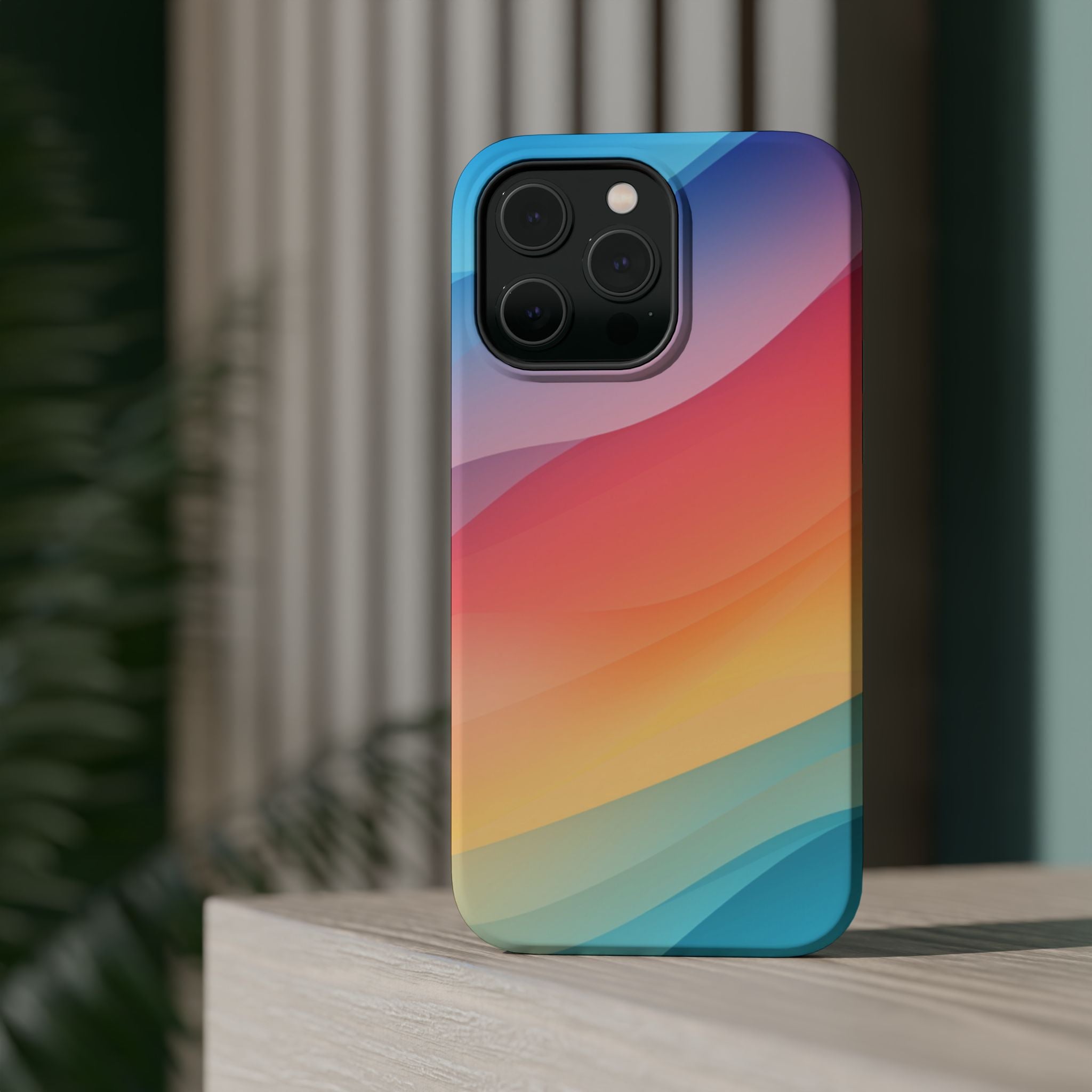 Phone Case | Gradient Sunset Magnetic Impact-Resistant Phone Shield