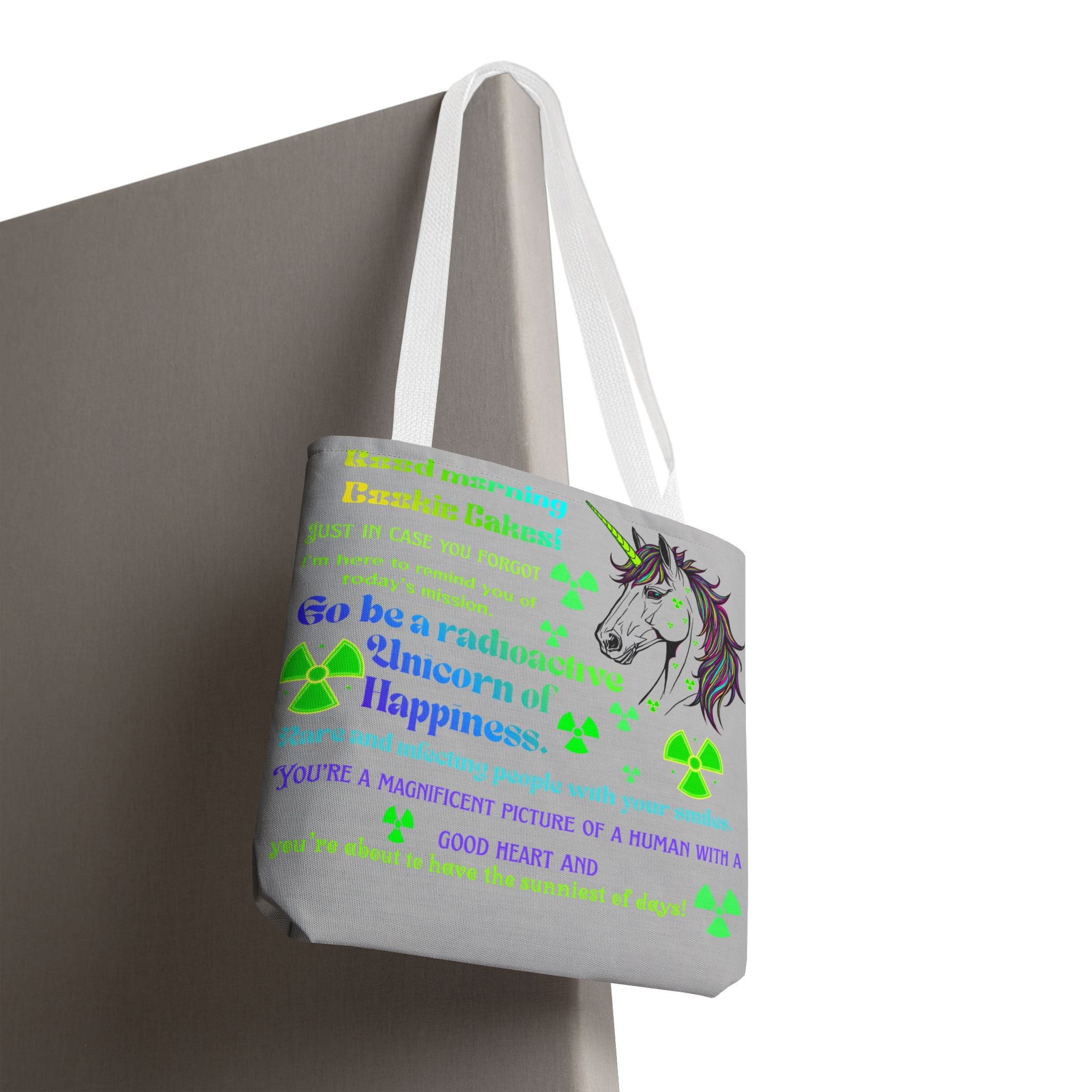 Tote Bag | Radiant Neon Graphic Tote