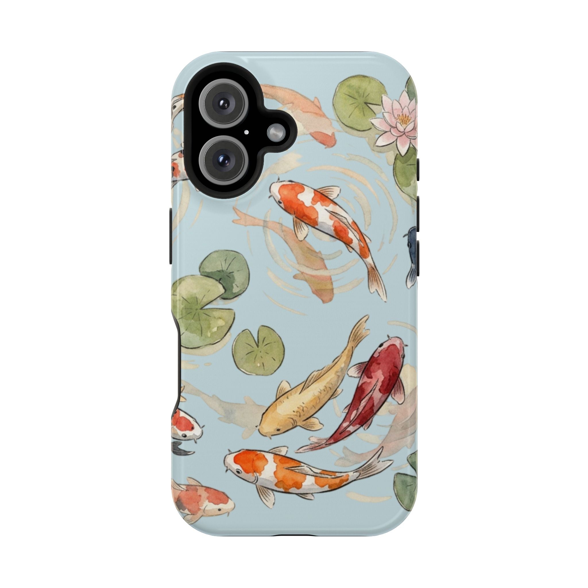Phone Case | Koi Pond Magnetic Impact-Resistant Phone Cover