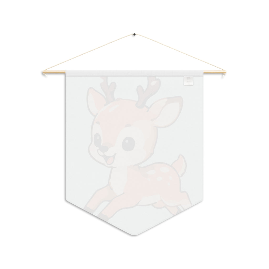 Pennant Banner | Nursery Wall Flag, Child's Room, & Woodland Baby Shower Decor