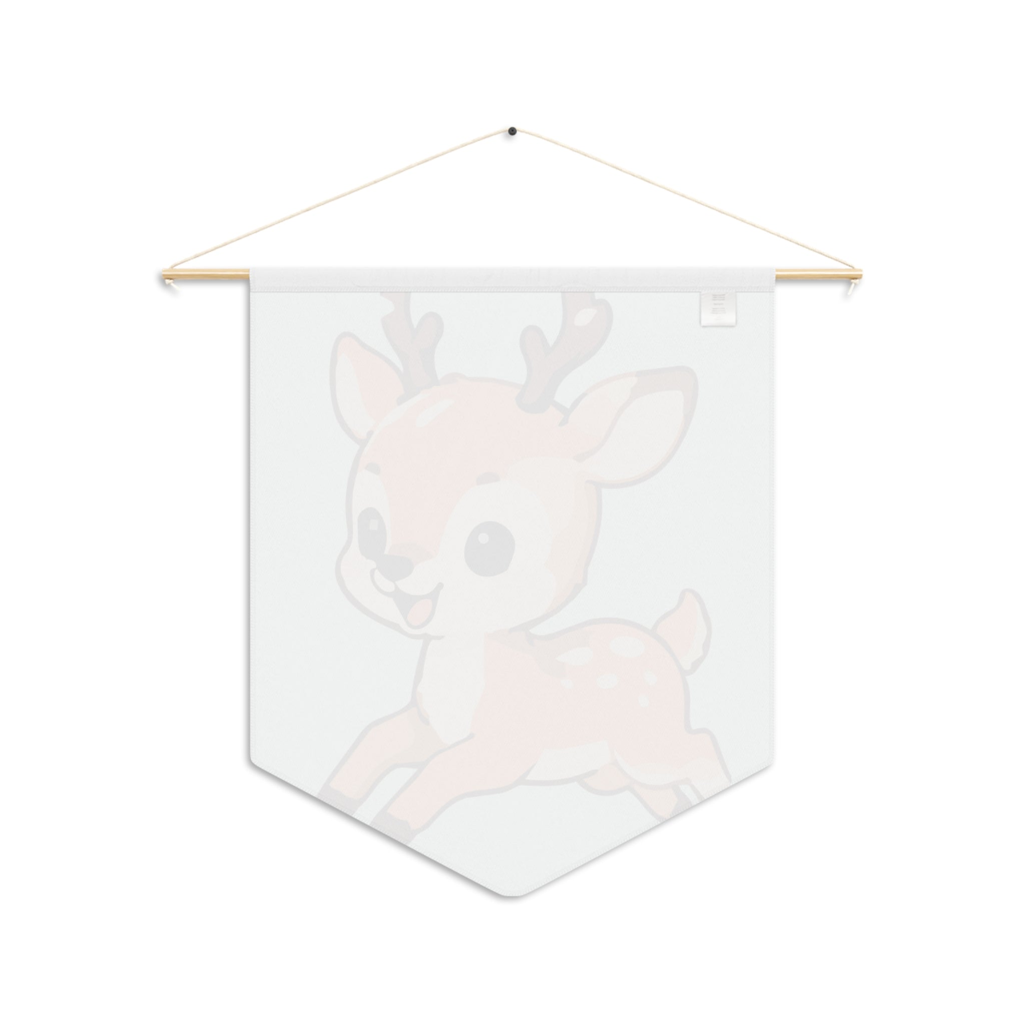 Pennant Banner | Nursery Wall Flag, Child's Room, & Woodland Baby Shower Decor