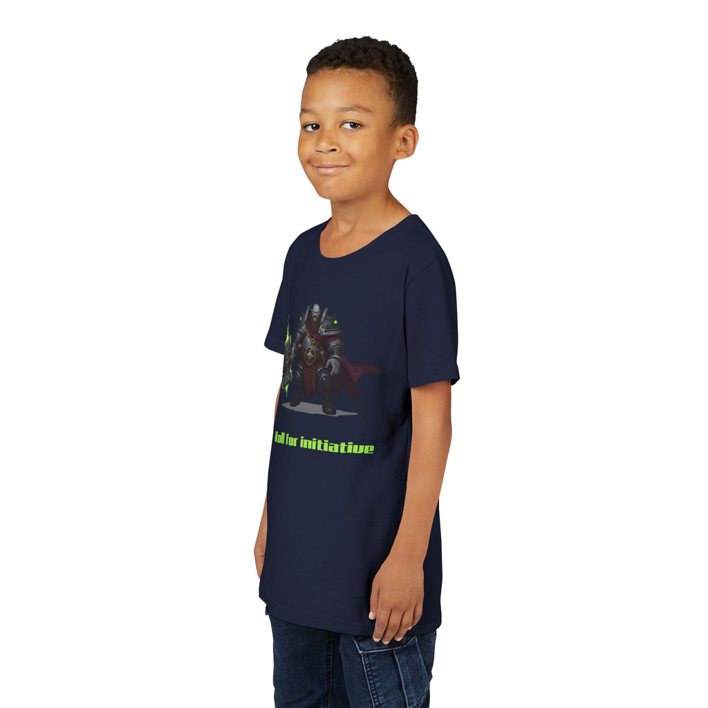 T-Shirt | 'Roll for Initiative' Fantasy RPG Character Youth Tee