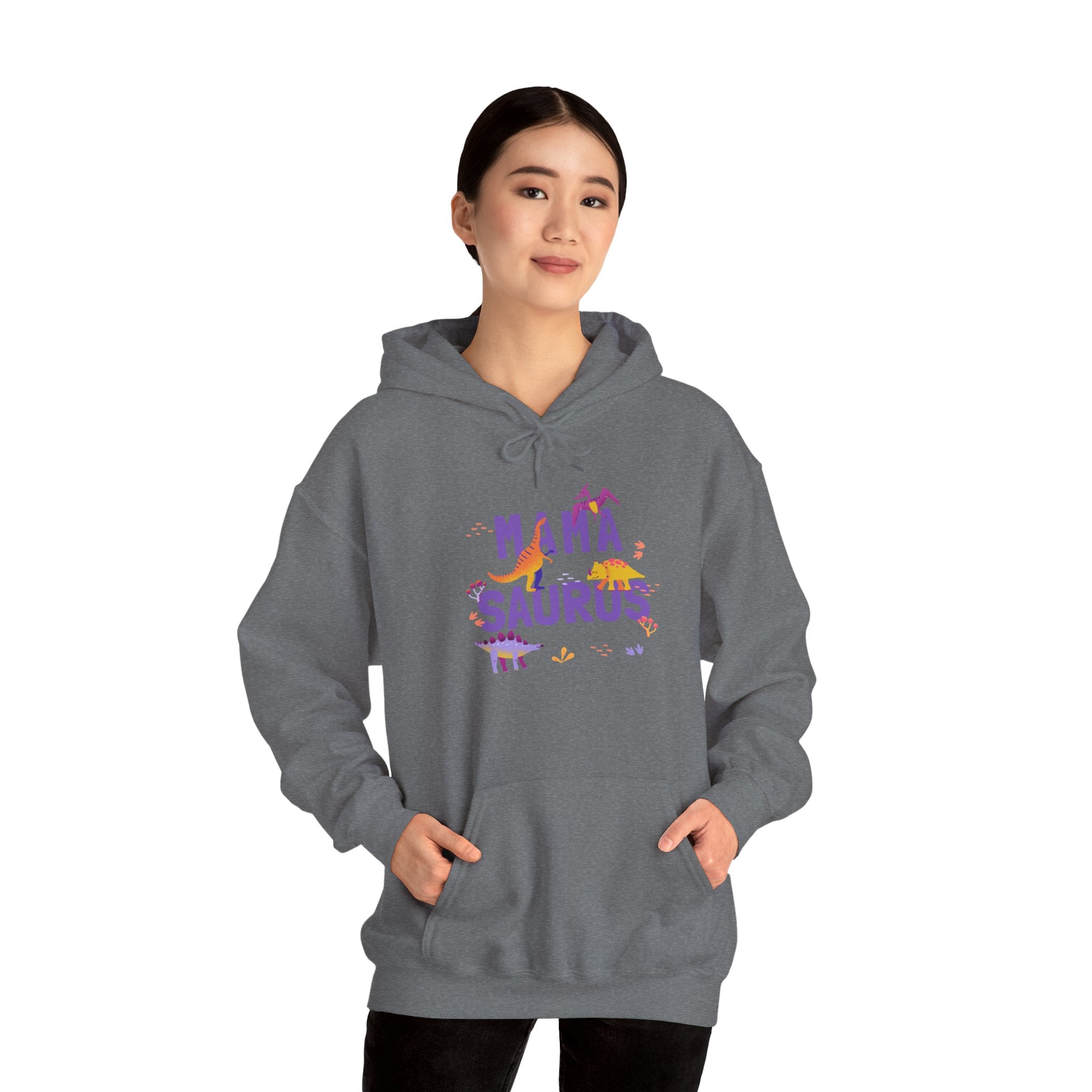 Hoodie | 'Mama Saurus' Graphic Sweatshirt