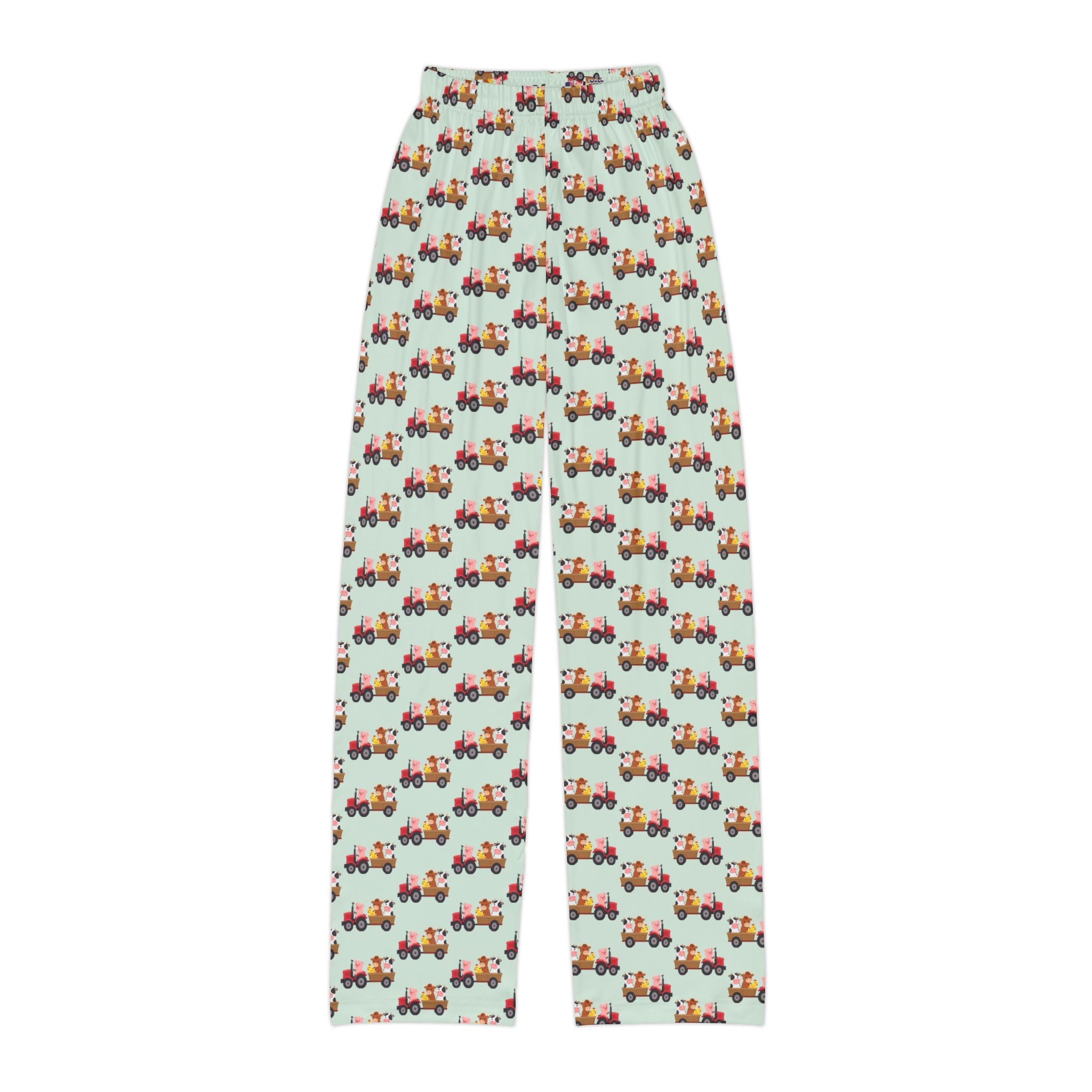 Pajama Pants | Children & Youth Cute Tractor Print Cotton Lounge Wear