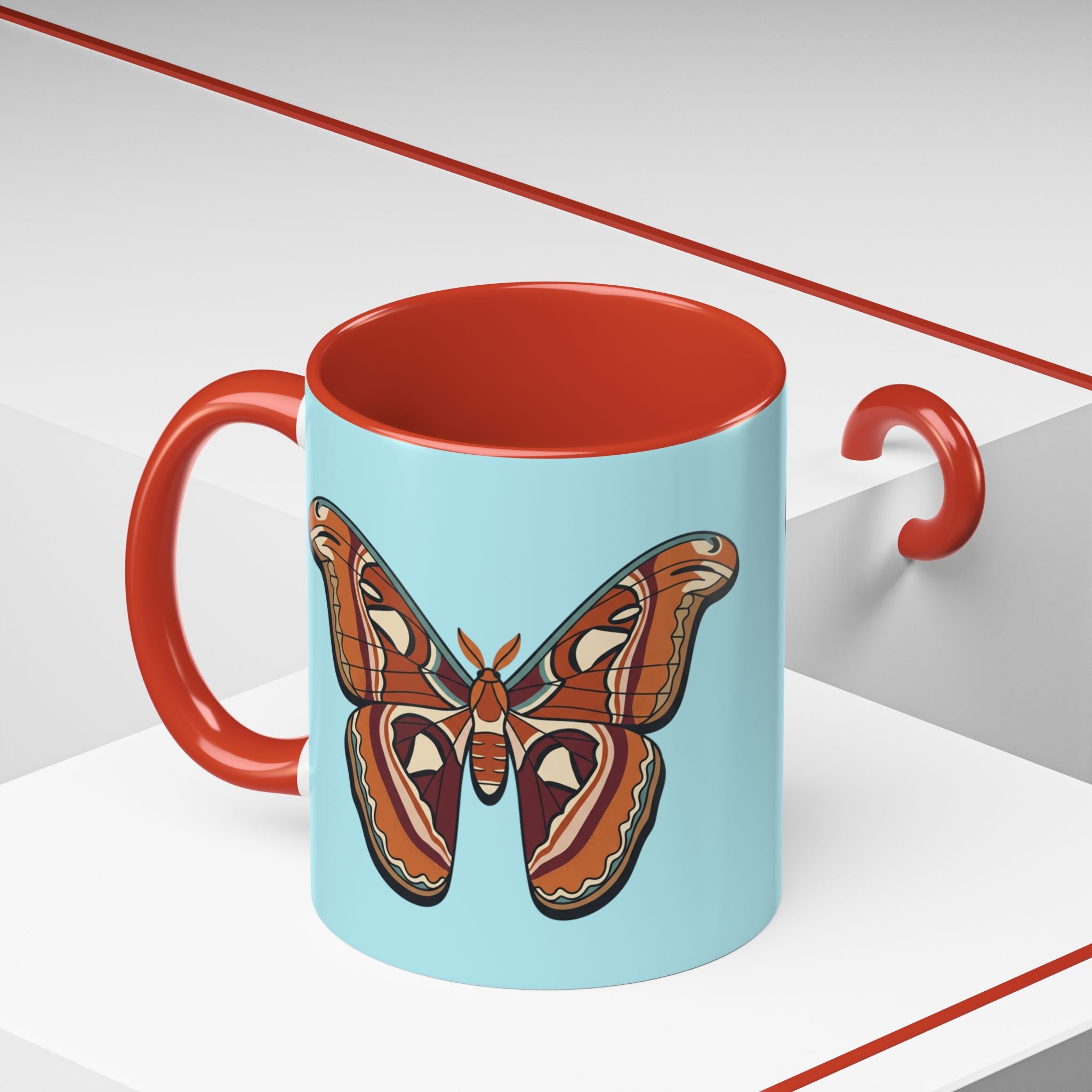 Coffee Mug | Rustic Atlas Moth Mug Accent Mug