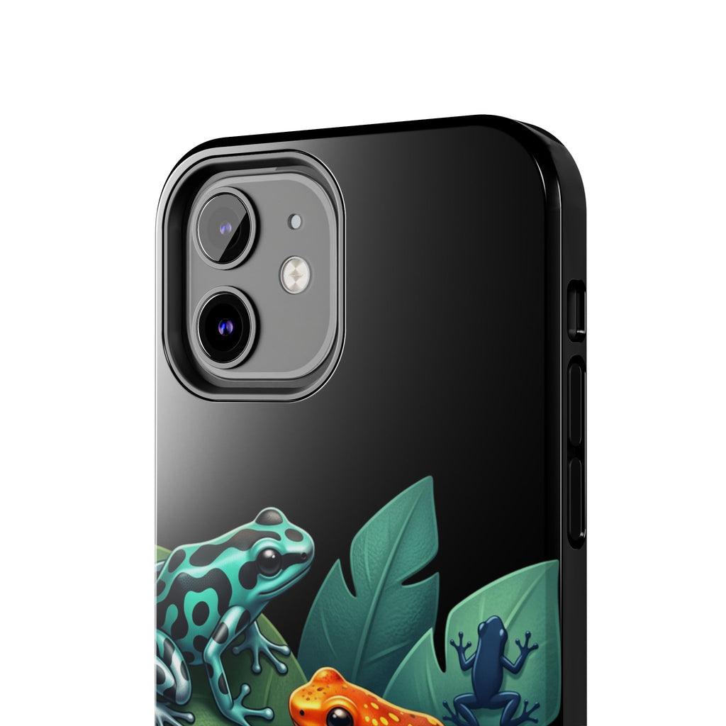 Phone Case | Colorful Dart Frog Design Tough Protective Case