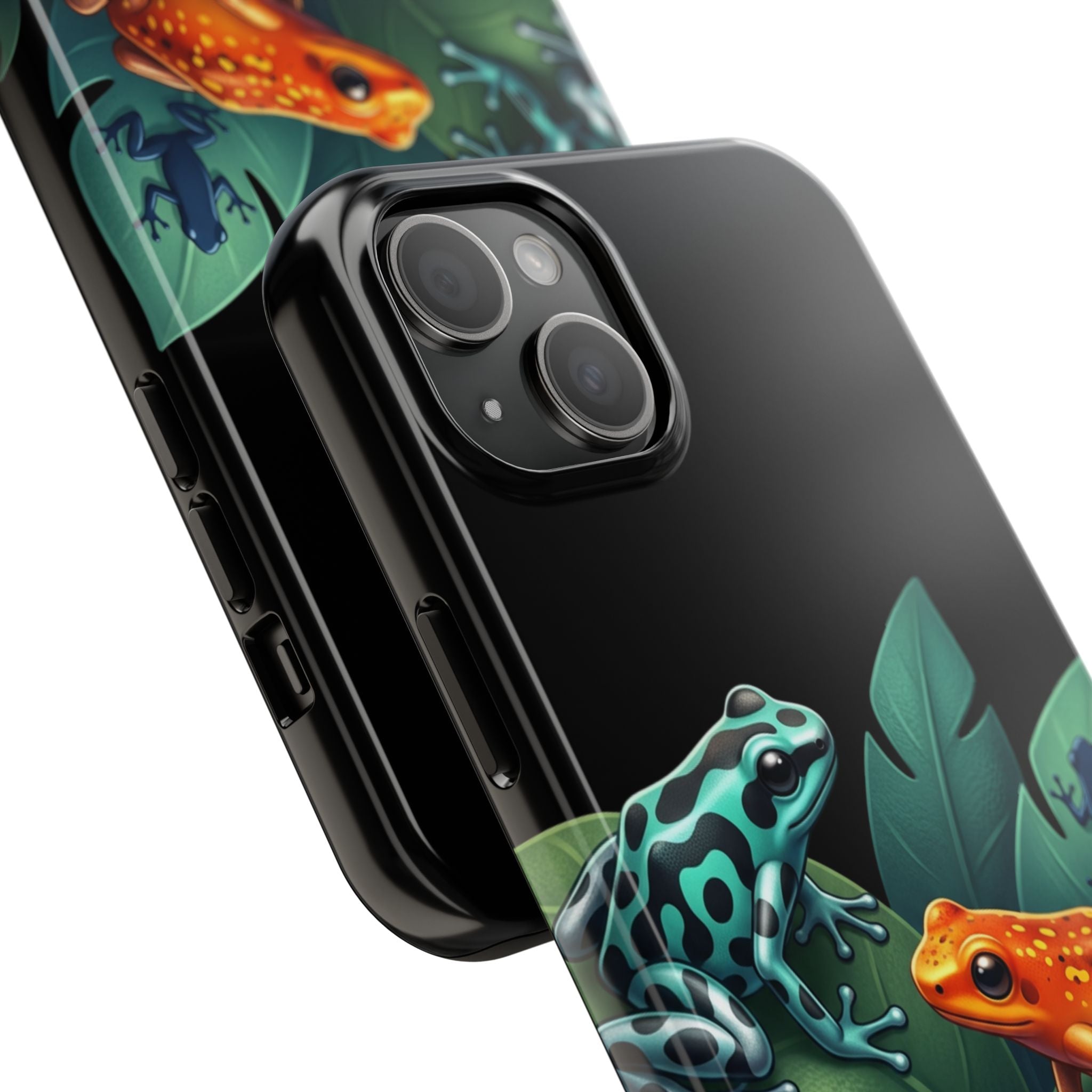 Phone Case | Colorful Dart Frog Design Tough Protective Case