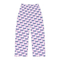 Pajama Pants | All-Over Print Teal & Purple Dragonfly Pattern