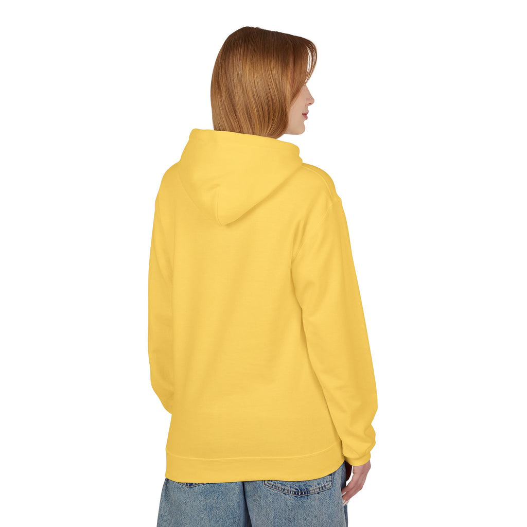 'Mom Life Hustle' Retro Hoodie | Delicate Line Illustration of a Mother & Baby