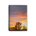 Journal | Sunset Tree Silhouette Spiral Notebook for Notes & Sketches