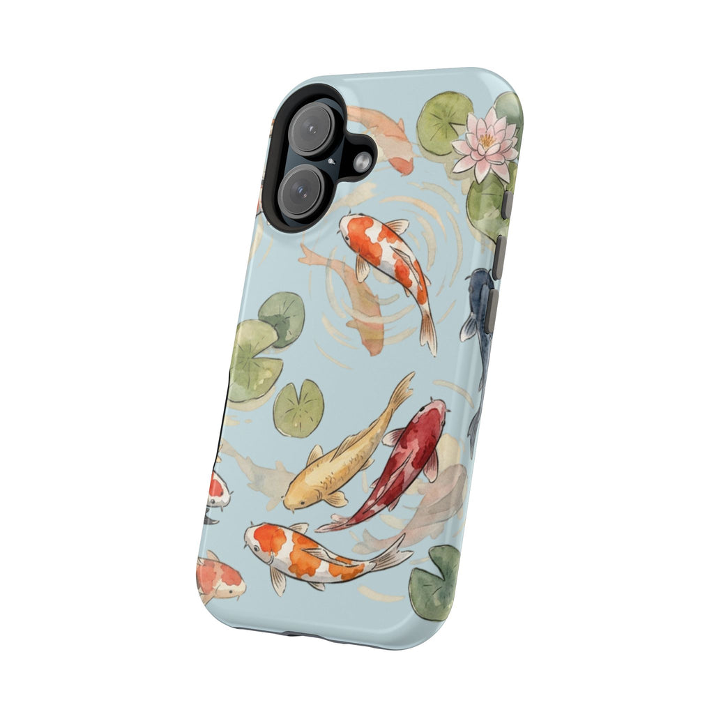 Phone Case | Koi Pond Magnetic Impact-Resistant Phone Cover