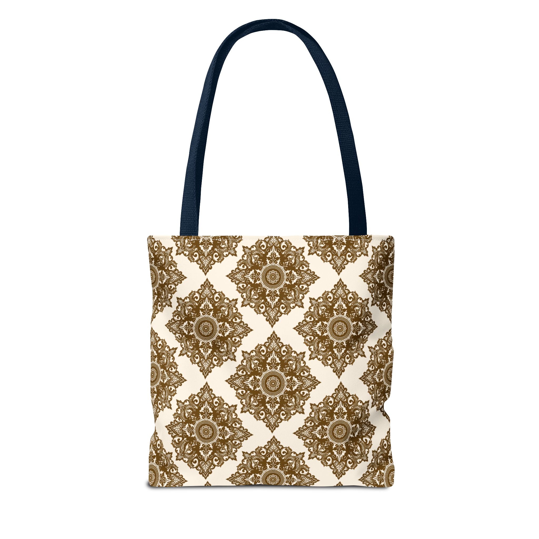 Tote Bag | Boho Gold Medallion Pattern