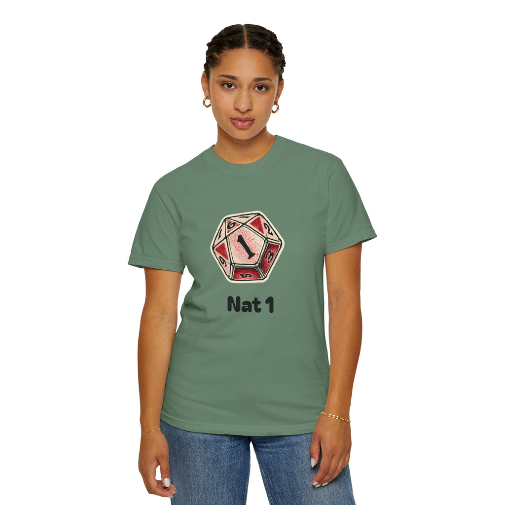T-Shirt | Roleplaying RPG 'Nat 1' & 'Striving to Be the Whole Problem' Tee