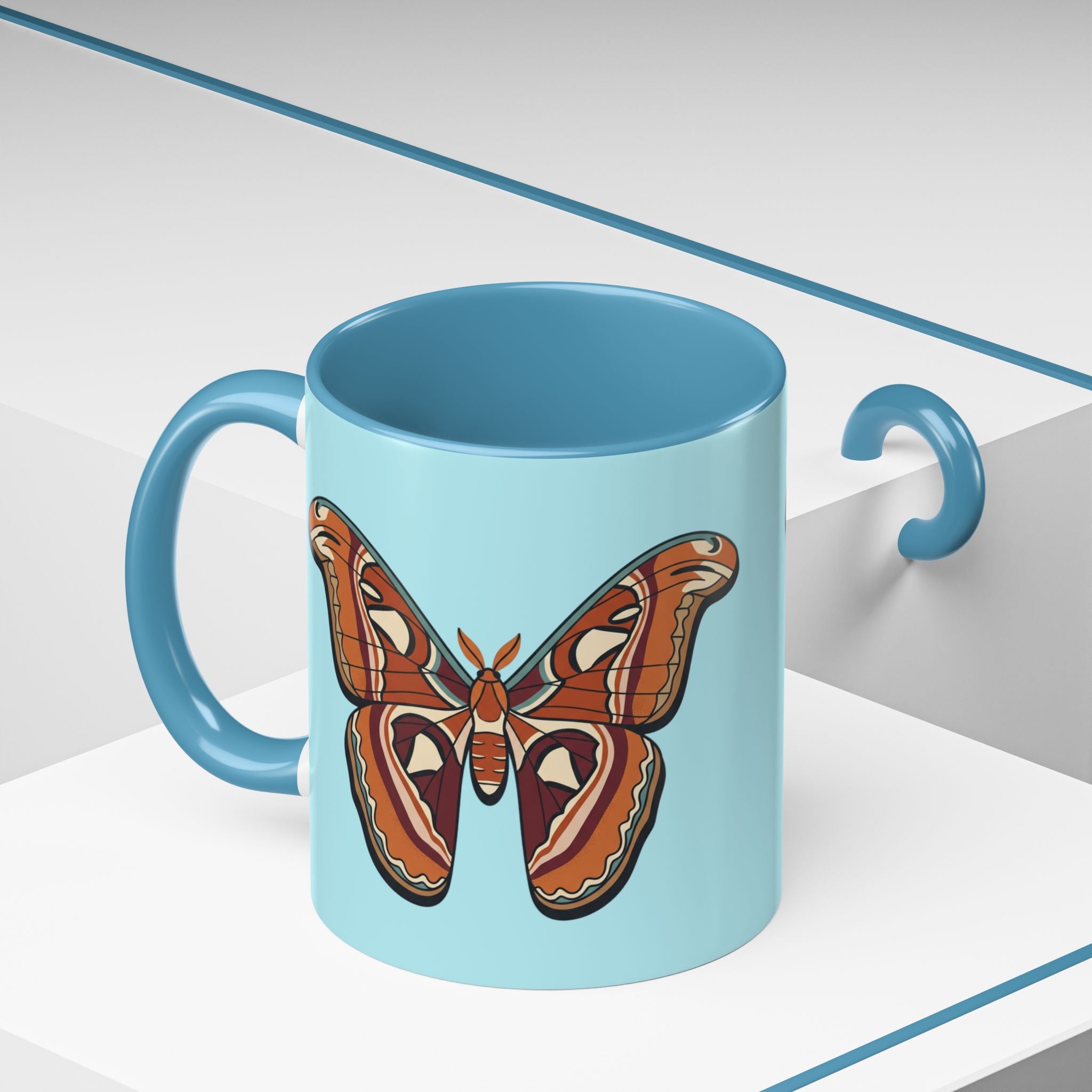 Coffee Mug | Rustic Atlas Moth Mug Accent Mug